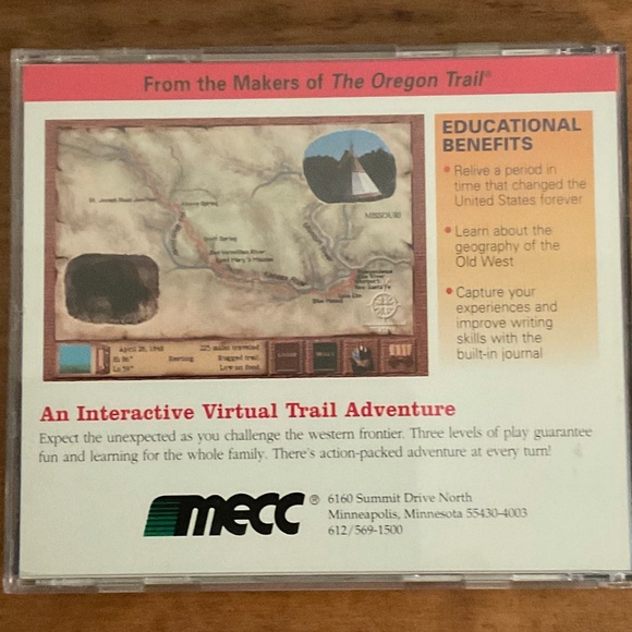 Oregon Trail II CD, vintage 1995 - Picture 3 of 3